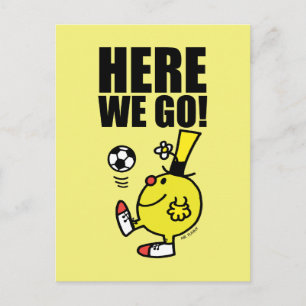 Mr. Funny Juggling A Soccer Ball Postcard