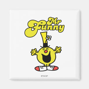 Mr. Funny Laughing Hysterically Magnet
