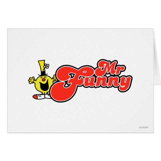 Mr. Funny | Red Lettering (Front Horizontal)