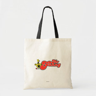 Mr. Funny   Red Lettering Tote Bag