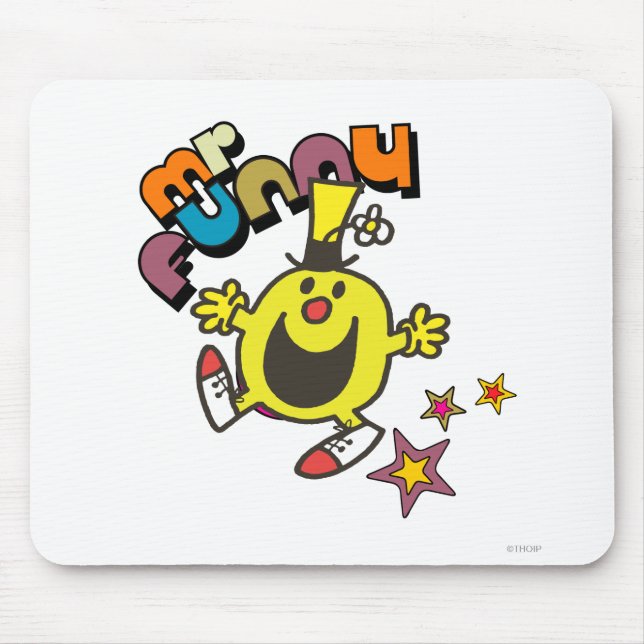 Mr. Funny | Shining Stars Mouse Pad (Front)