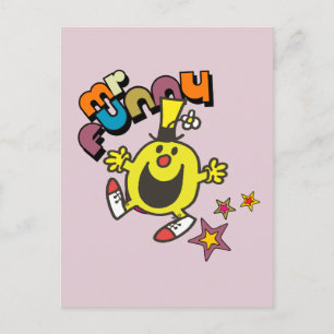 Mr. Funny   Shining Stars Postcard