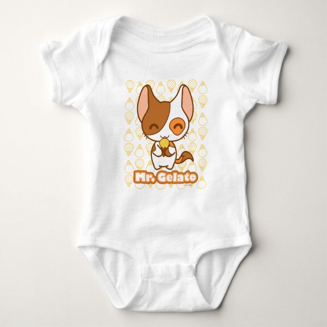 Mr. Gelato Baby Bodysuit (Front)