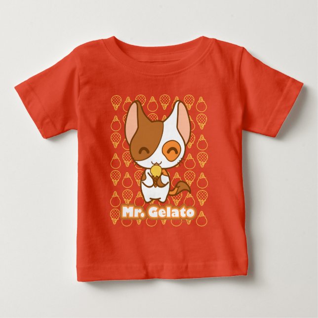 Mr. Gelato Baby T-Shirt (Front)