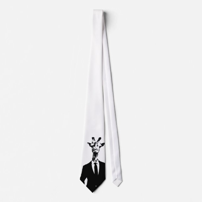 Mr Giraffe Secret Agent Tie (Front)