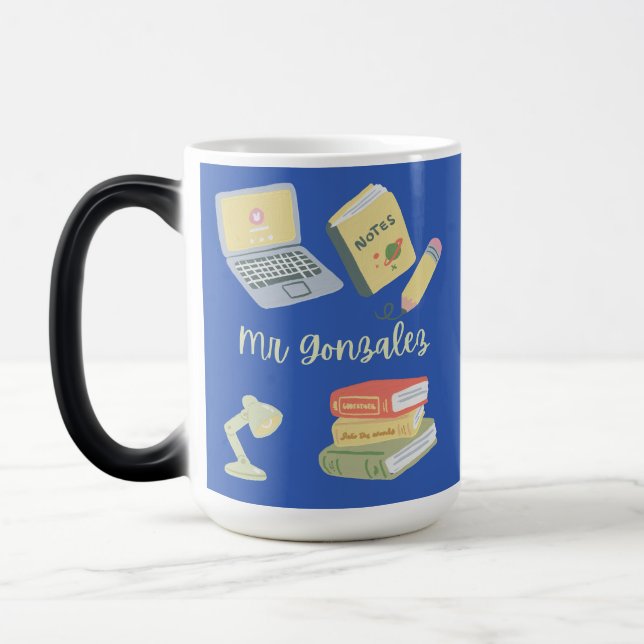 Mr Gonzalez Teacher Magic Mug (Left)