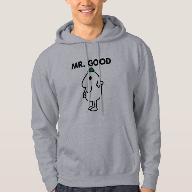 Mr. Good | Green Hat Hoodie (Front)