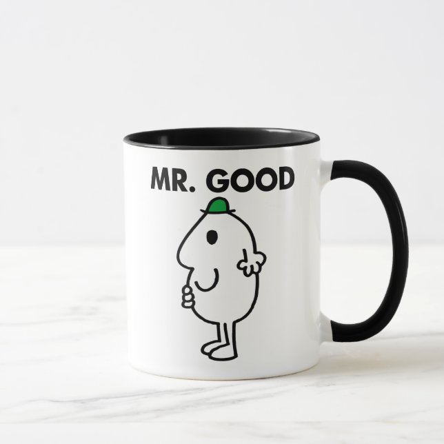 Mr. Good | Green Hat Mug (Right)