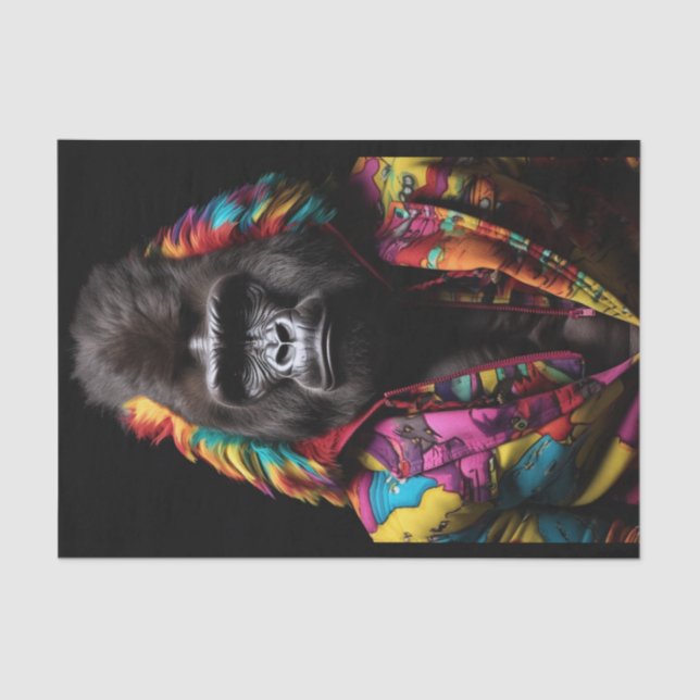 Mr. Gorilla  Tissue Paper (Front)