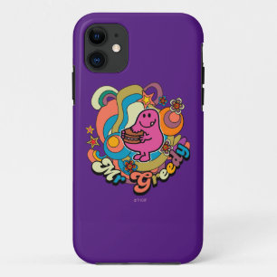 Mr. Greedy   Colourful Swirls & Stars iPhone 11 Case
