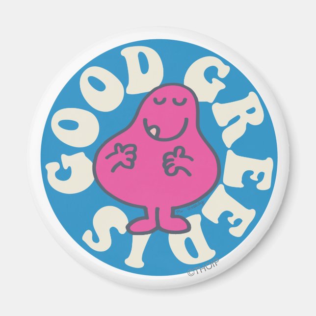 Mr. Greedy | Greed Is Good Magnet (Front)