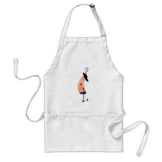 mr,grillwurst makes a bbq standard apron