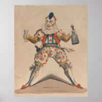 Mr Grimaldi as Joey the Clown 1822