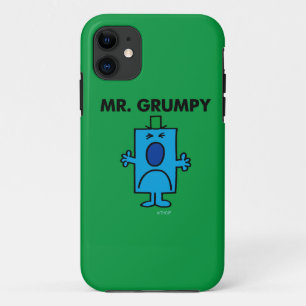 Mr. Grumpy Frowning Face iPhone 11 Case