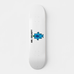 Mr. Grumpy Frowning Face Skateboard