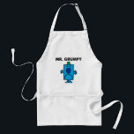 Mr. Grumpy | Frowning Face Standard Apron<br><div class="desc">What's made Mr. Grumpy frown this time? Did he lose something important? Is he late for a meeting or date? Or is he just grumpy as usual? Probably the latter option. Help Mr. Grumpy find some happiness by putting him on a Zazzle custom product!</div>
