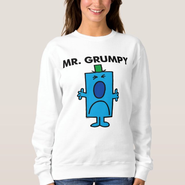 Mr. Grumpy | Frowning Face Sweatshirt (Front)