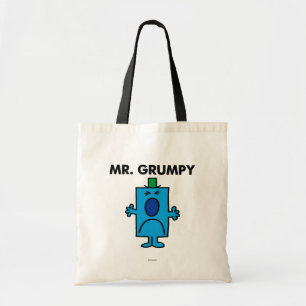 Mr. Grumpy   Frowning Face Tote Bag