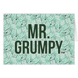 Mr Grumpy   Green Name and Character Toss Pattern