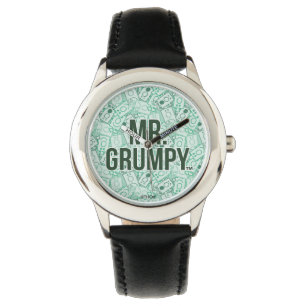 Mr Grumpy Green Name and Character Toss Pattern Watch