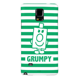 Mr Grumpy   Mischievous Grin and Green Stripes
