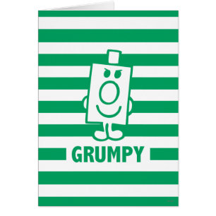 Mr Grumpy   Mischievous Grin and Green Stripes