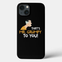 Mr Grumpy Old Man Funny Design