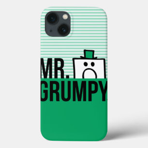 Mr Grumpy   Peeking Head Over Name iPhone 13 Case