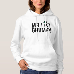 Mr Grumpy Peeking Head Over Name Hoodie