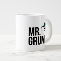 Mr Grumpy | Peeking Head Over Name