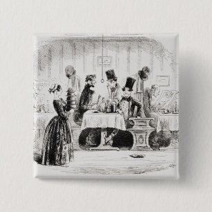 Mr. Guppy's entertainment 15 Cm Square Badge