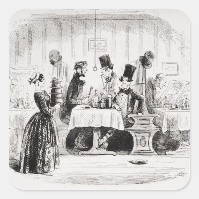 Mr. Guppy's entertainment Square Sticker (Front)