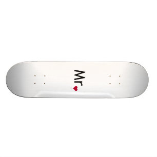 Mr - half of Mr and Mrs set Skateboard
