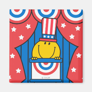 Mr. Happy at the Podium Magnet