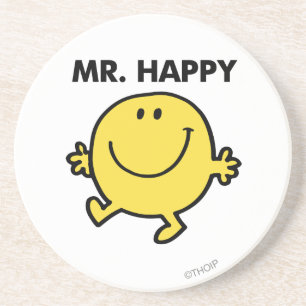 Mr. Happy Dancing & Smiling Coaster