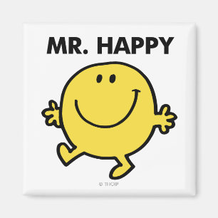 Mr. Happy   Dancing & Smiling Magnet