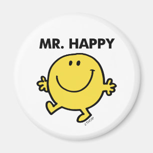 Mr. Happy Dancing & Smiling Magnet