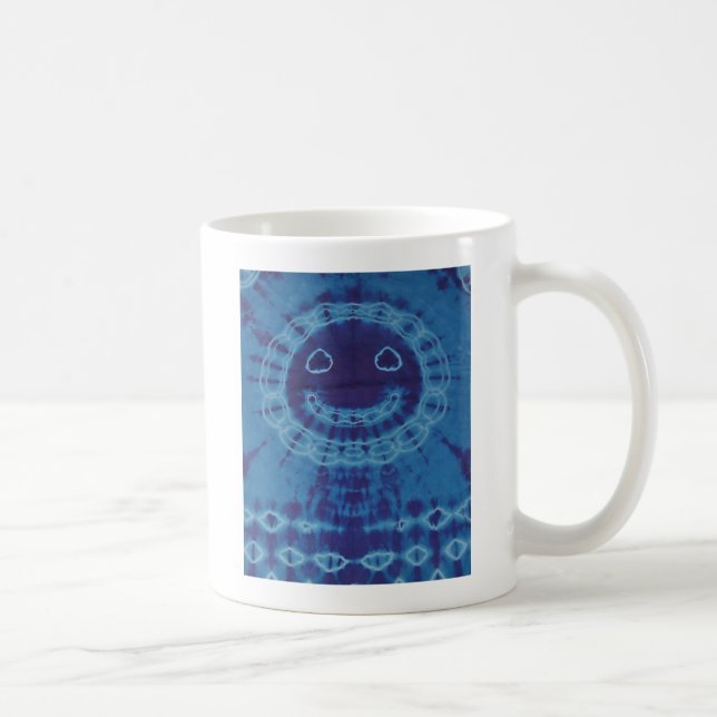 Mr. Happy Face Tie Dye :) Coffee Mug (Right)