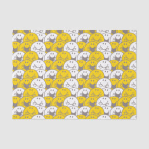 Mr Happy   Flashing Smiles Pattern Tissue Paper