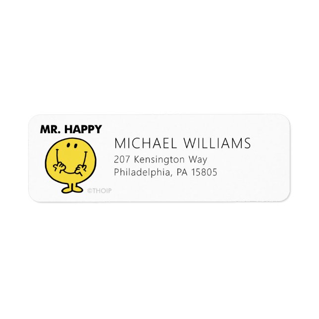 Mr. Happy | Giant Smiley Face (Front)