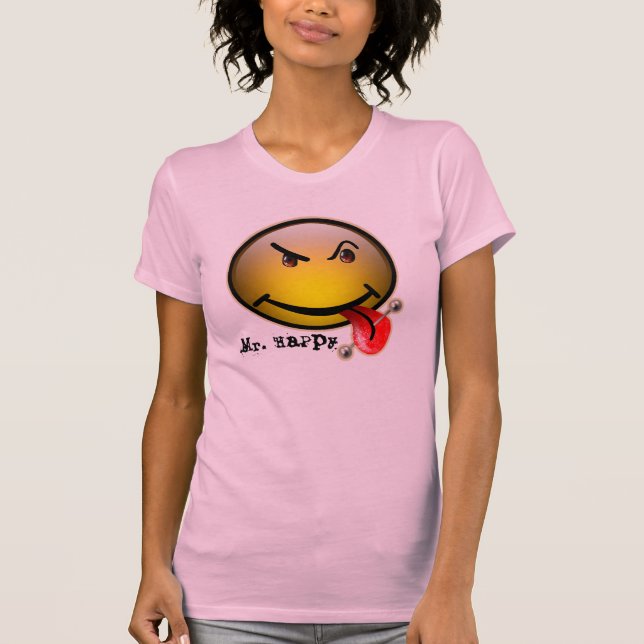 Mr. Happy Ladies' Tank Top (Front)