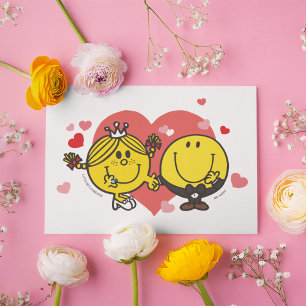 Mr. Happy & Little Miss Sunshine Wedding Card