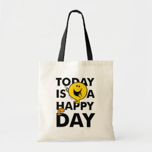 Mr. Happy Today is a Happy Day Tote Bag