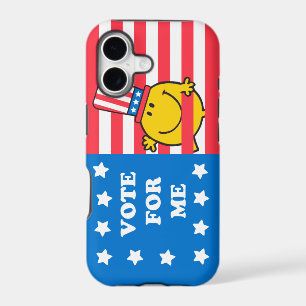 Mr. Happy Vote For Me Flag