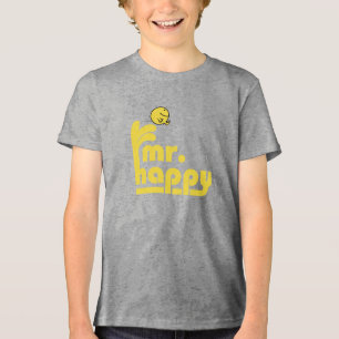 Mr. Happy Water Fountain Tri-Blend Shirt
