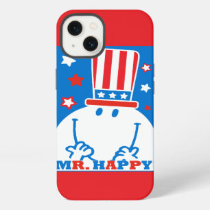 Mr. Happy With Patriotic Hat iPhone 13 Case