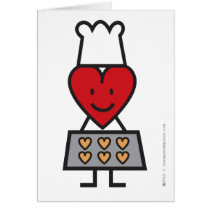 Mr. Heart Blank Card