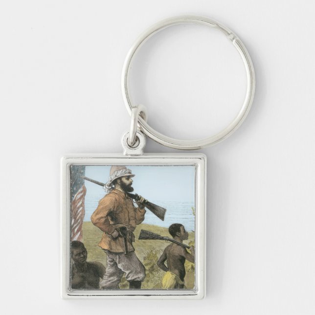 Mr. Henry Morton Stanley (1841-1904) Approaching L Key Ring (Front)