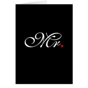 Mr. Husband Groom His Hers Newly Weds