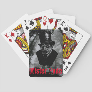 Mr. Hyde Dr Jeckyl playing cards